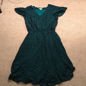 Beautiful green dress